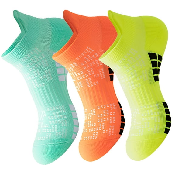 TELOLY 3Pairs Mens Socks9-13Mens Ankle Socks Size 9-11 Men's Socks ,Colormixing1