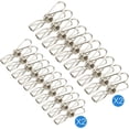 thumbnail image 7 of 40PCS Clothes Pins Clips Heavy Duty Outdoor Clothespins for Hanging Laundry Clothes Snack Food Bag, 2 Sizes, 7 of 7
