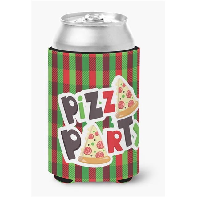Carolines Treasures BB7059CC Pizza Party Can or Bottle Hugger