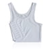 thumbnail image 1 of Minnieouse Chaleco de verano para mujer, chalecos moldeadores de Color sólido, camiseta sin mangas para el pecho, camisetas sin mangas transpirables para Prendas para la parte del cuerpo Blanco SG Minnieouse  FS11407-04, 1 of 6