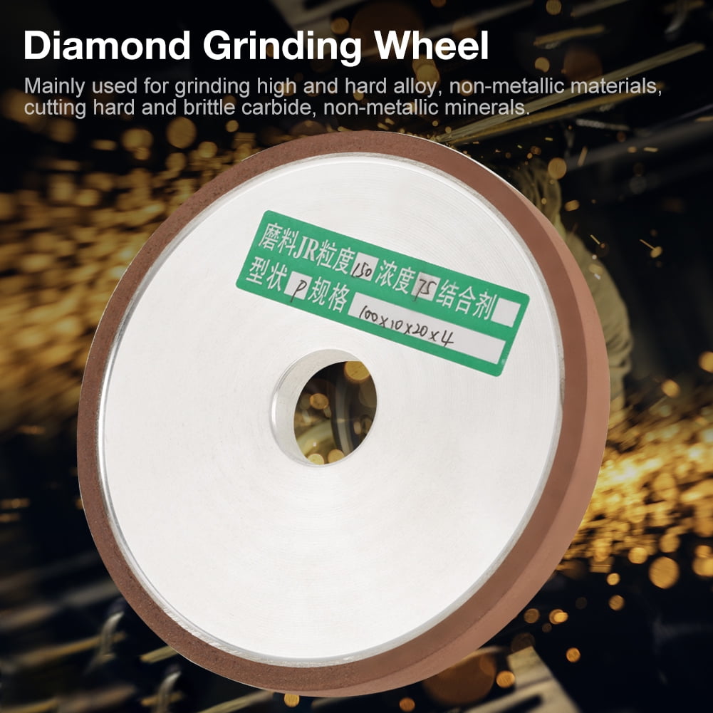 DISQUE DE MEULEUSE,2pcs Red And Yellow Diamant Meulage Sculpture Sur