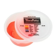 CanDo TheraPutty Scented Hand Exercise Putty For Rehabilitation, Exercises, Hand Therapy, Occupational Therapy, Red cherry scented, 2 Ounces