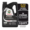 thumbnail image 3 of Castrol EDGE 0W-20 Advanced Full Synthetic Motor Oil, 5 Quarts, 3 of 16