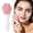 Pink, variant on Face Scrubber Mannual Facial Deep Cleaning Brush Makeup Removal Blackhead Pore Exfoliating Tool