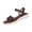Brown, variant on Orthopedic Platform Wedge Sandals for Women, Dressy Polka Dot Strap Sandals, Adjustable Buckle Shoes, Open Toe Platform Summer Beach Sandals Brown