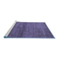 thumbnail image 2 of Ahgly Company Machine Washable Indoor Rectangle Abstract Blue Modern Area Rugs, 7' x 9', 2 of 4