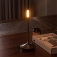 thumbnail image 2 of Aladdin Candlelight Table Lamp Rechargeable Warm Light Candle Lamp Dinner Atmosphere Table Lamp Gold, 2 of 5