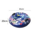 thumbnail image 3 of serony Christmas Inflatable Ski Rings Inflatable Snow Tube for Sledding Winter Outdoor Fun Toys for Children Boys Girls, 3 of 7