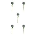thumbnail image 2 of Baohd 1/2/3/5 10pack/lot Realistic Appearance Artificial Flower For Party Decor And Home Decor Green 5PCS, 2 of 6