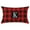 K, variant on Tunhigl Christmas Pillowcase Faceless Doll Dwarf Gnome Goblin Lattice Christmas Tree Snowflake Flax Printed Sofa Pillowcase