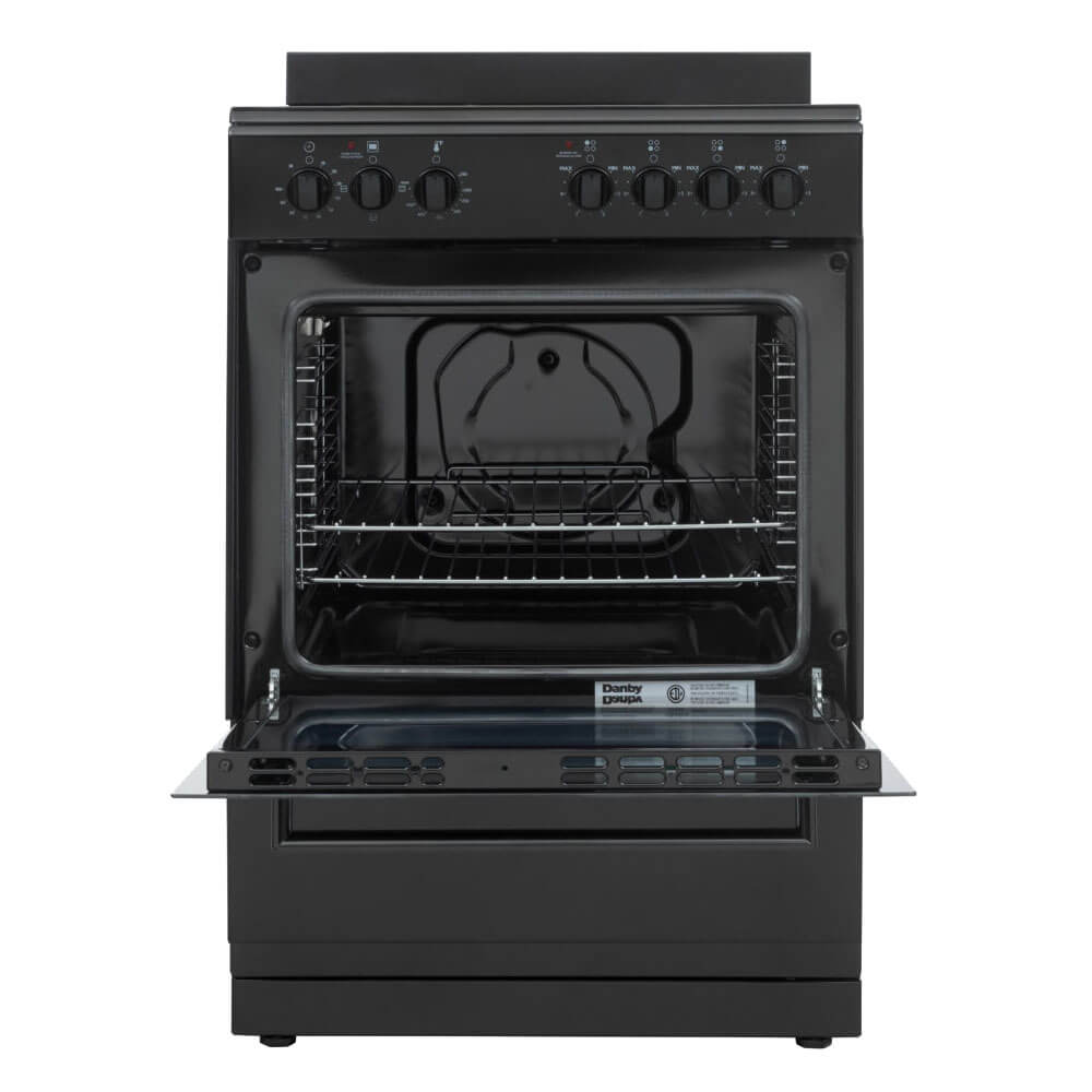 Danby DER24V1B 2.5 Cu. Ft. Black Freestanding Electric Range