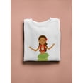 thumbnail image 3 of Hawaiian Girl Sweatshirt Women -SPIdeals Designs, Female Large, 3 of 4