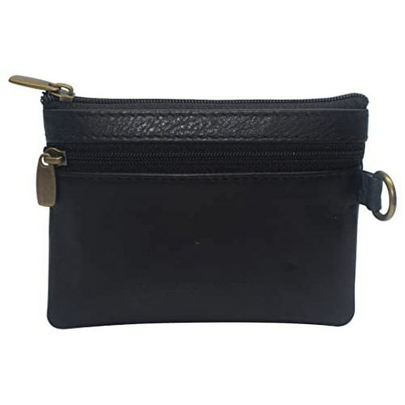 Genuine Leather Womens Purses Coin Purse Cash Change Wallet Key Holder Money Pouch