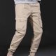 thumbnail image 5 of Pantalones largos para hombre, bolsillos laterales, pies pequeños, ajustados, largos, para hombre, 5 of 5