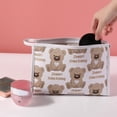 thumbnail image 5 of Bear Cute Travel Accessories Waterproof Large Capacity Storage Organizer Cosmetic Bag Women Makeup Bag Cosmetic Container Toiletries Bag E, 5 of 8