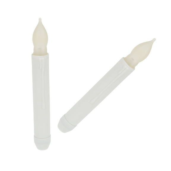 NIAIZEK Set of 12 Electric Flameless LED Candles with Flickering Realistic Light for Home, Wedding, and Party Decoration