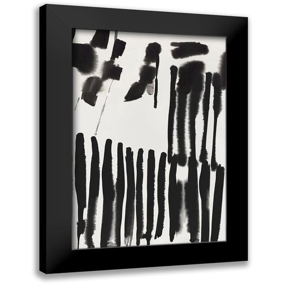 PI Studio 11x14 Black Modern Framed Museum Art Print Titled - Piano Rhythm II Â