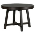 thumbnail image 4 of THOWDEE Modern 58 in Round Extendable Load Bearing Dining Table, Espresso, 4 of 9