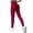 Wine Red, variant on Gkeoshab Yoga Pants Women Women'S Sports Slim Fit Slimming High Yoga Pants Nylon High Waisted Glossy Leggings Black L