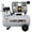 Light Gray Metal, variant on 1.5 HP Oil-Free Air Compressor 8 Gallon, Portable Electric Shop Air Compressor - 70 dBA, Auto Drain