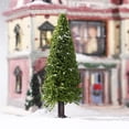 thumbnail image 3 of Árboles de Navidad artificiales Paisaje Paisaje Mini Arquitectura Escena de plástico Paisajismo Artesanía Plantas Calle15 piezas Inevent HA009160-01, 3 of 6