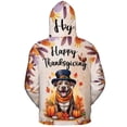 thumbnail image 2 of Happy Thanksgiving Pitbull Welcome Thankful Fall Autumn Pumpkin All Over Print 3D Hoodie Unisex Merch Hoodies Terrier Dog Lover - 02021, 2 of 6