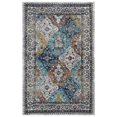 thumbnail image 1 of LR Resources GALAC81376MLT4060 Bohemian Tabriz Rectangle Area Rug  Multi Color - 4 x 6 ft., 1 of 1