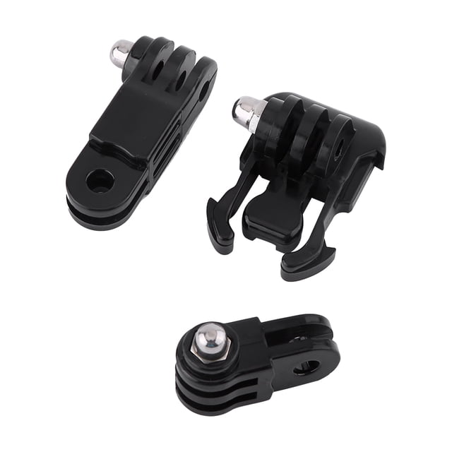 JUEGO DE ADAPTADORES DE ACCESORIOS PARA CASCO, Kit de Montaje Lateral Parco de Camara Deportiva, Accesorio de Montaje Adhesivo para 3/2/1