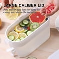 thumbnail image 4 of Descuentos Especiales, Hervidor de agua fría con grifo para refrigerador Tetera de frutas Botella de limonada de verano para el hogar Hervidor de agua fría Balde Botella de café frío Akmoler, 4 of 8