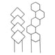 thumbnail image 1 of UPGRATOR 2Ud Estructura De Metal Para Plantas En Maceta Con Soporte Fuerte Para Jardín Interior, 1 of 8