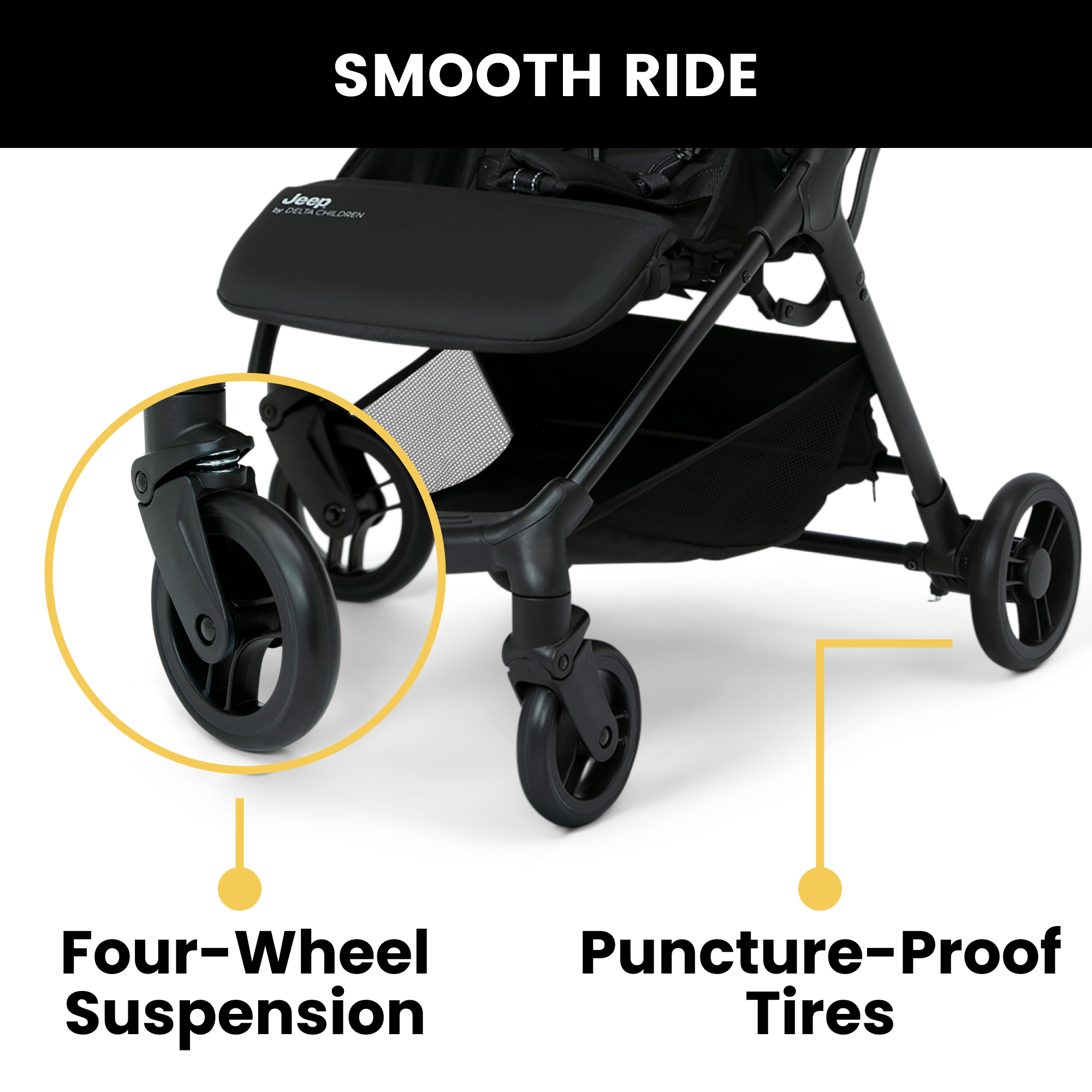 Jeep Altitude Compact Travel Stroller by Delta Children photo 6