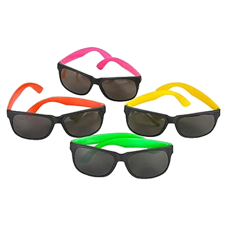 Assorted neon sunglasses clearance