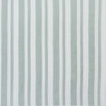 thumbnail image 3 of Archaeo Stonewashed Stripe 100% Cotton Buttoned Back Tab Curtain, 50"x84", 50"x84", Spa Green, 3 of 7