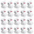 thumbnail image 2 of Here's a polished and engaging product description based on your input:\n\n \n\n**25pcs Mini Bunny Figurines – Realistic Rabbit Models for Micro, 2 of 3