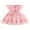 Pink, variant on Bagilaanoe Toddler Baby Girl Party Dress Butterfly Ruffle Sleeveless A-line Princess Dresses 9M 12M 18M 24M 3T 4T Kid Summer Patchwork Tulle Skirt