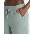 thumbnail image 4 of Athletic Works Women's and Women's Plus French Terry Bermuda Shorts, Sizes XS-4X, 4 of 5