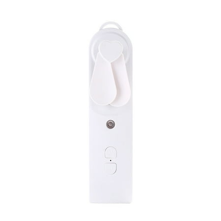 

ABIDE Portable 2 In 1 Fan Humidifier USB Rechargeable Handheld Fan Water