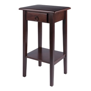 Winsome Wood Regalia Accent Table, Walnut Finish