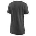 thumbnail image 3 of Women's Gray Arizona Diamondbacks Weathered Official Logo Tri-Blend T-Shirt, 3 of 3