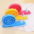 thumbnail image 3 of Rubber Door Stopper Stop Wedge Security Snail Shape Protection Doorstops 4pcs random Color, 3 of 3