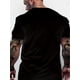 thumbnail image 3 of PARIS Monogram Solid Color Series Pattern Short Sleeve Crew Neck 3d Digital Print Quick Dry Sports Fitness Casual Everyday, 3 of 6