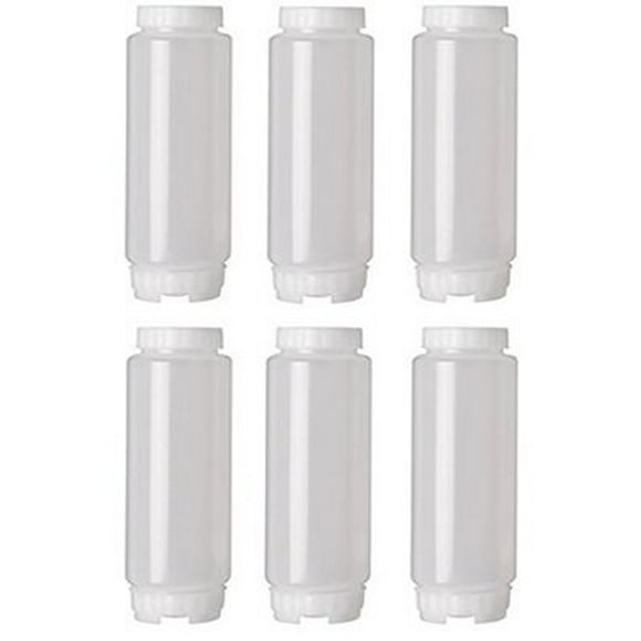 Paquete de 6 FIFO 20 oz. Botellas exprimibles
