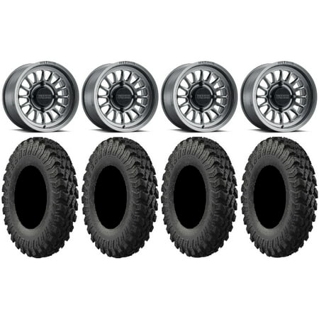 Method 411 15 Ti (4+3) Wheels 35 MotoRally Tires Polaris RZR XP 1000 / PRO XP / Ranger XP 900/1000 Method 411 15 Ti (4+3) Wheels 35 MotoRally Tires Polaris RZR XP 1000 / PRO XP / Ranger XP 900/1000