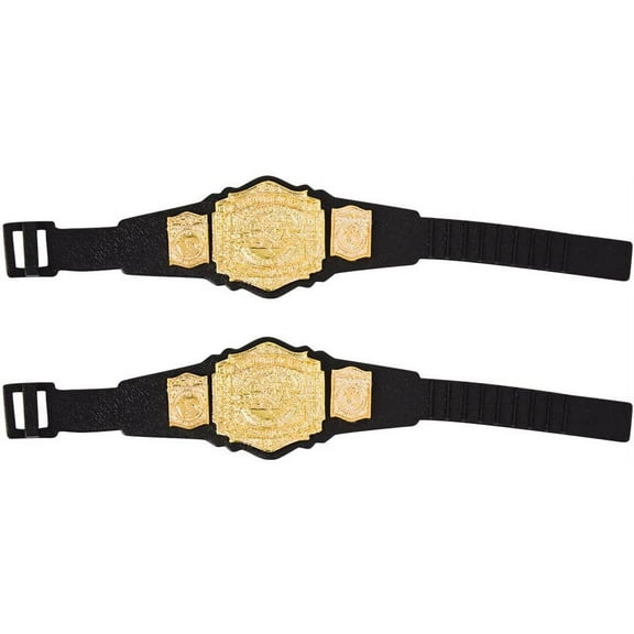 TNA Jakks Set of Two Tag Team Championship Action Figure Belts