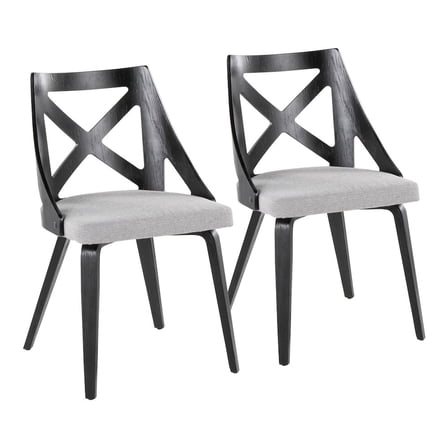 LumiSource Charlotte Chair - Set of 2