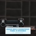 thumbnail image 4 of 3pcs Soundproof Insulation Acoustic Wall Panels Sound Absorbing Noise Reduction Panels, 4 of 8