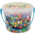 thumbnail image 3 of (2 pack) Perler Biggie Beads Bucket Assorted colors, 1200 ct, 3 of 3