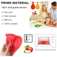 thumbnail image 3 of Spoon Rest For Kitchen Counter , Pack of 4 BPA-Free and Food Grade Silicone Spoon Holder, 3 of 5
