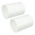 thumbnail image 5 of Unique Bargains 2pcs Bathroom Toothbrush Tumblers PP Cup for Bathroom Kitchen Color White 4.05''x2.91'', 5 of 7