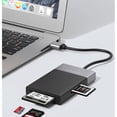 thumbnail image 4 of Card Reader 6 In 1 USB 3.0 To CF XQD TF Memory Card Readers Writer OTG U Flash Disk Adapter Laptop PC Accessory, 4 of 5